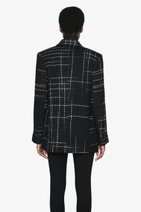 1qty NEW / KAIA BLAZER - BLACK PLAID