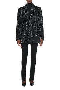 1qty NEW / KAIA BLAZER - BLACK PLAID