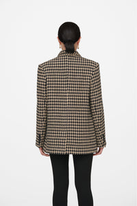 2qty RELIQUAT 150€ / KAIA BLAZER - HOUNDSTOOTH
