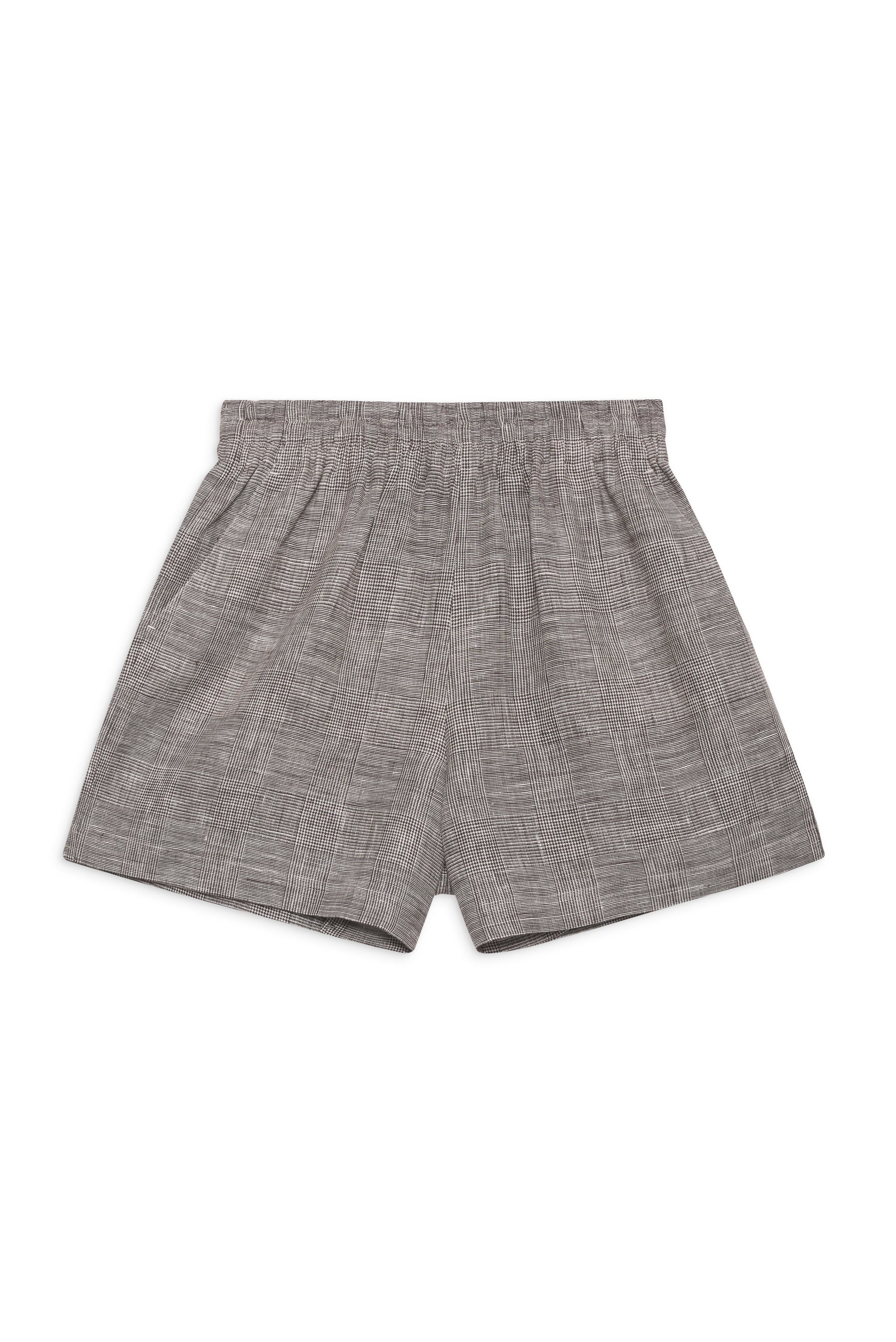 6qty RELIQUAT 50€ / KAM SHORT - BROWN PLAID