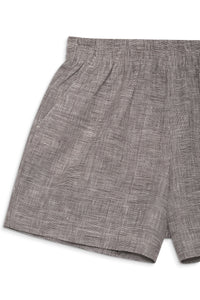 KAM SHORT - BROWN PLAID