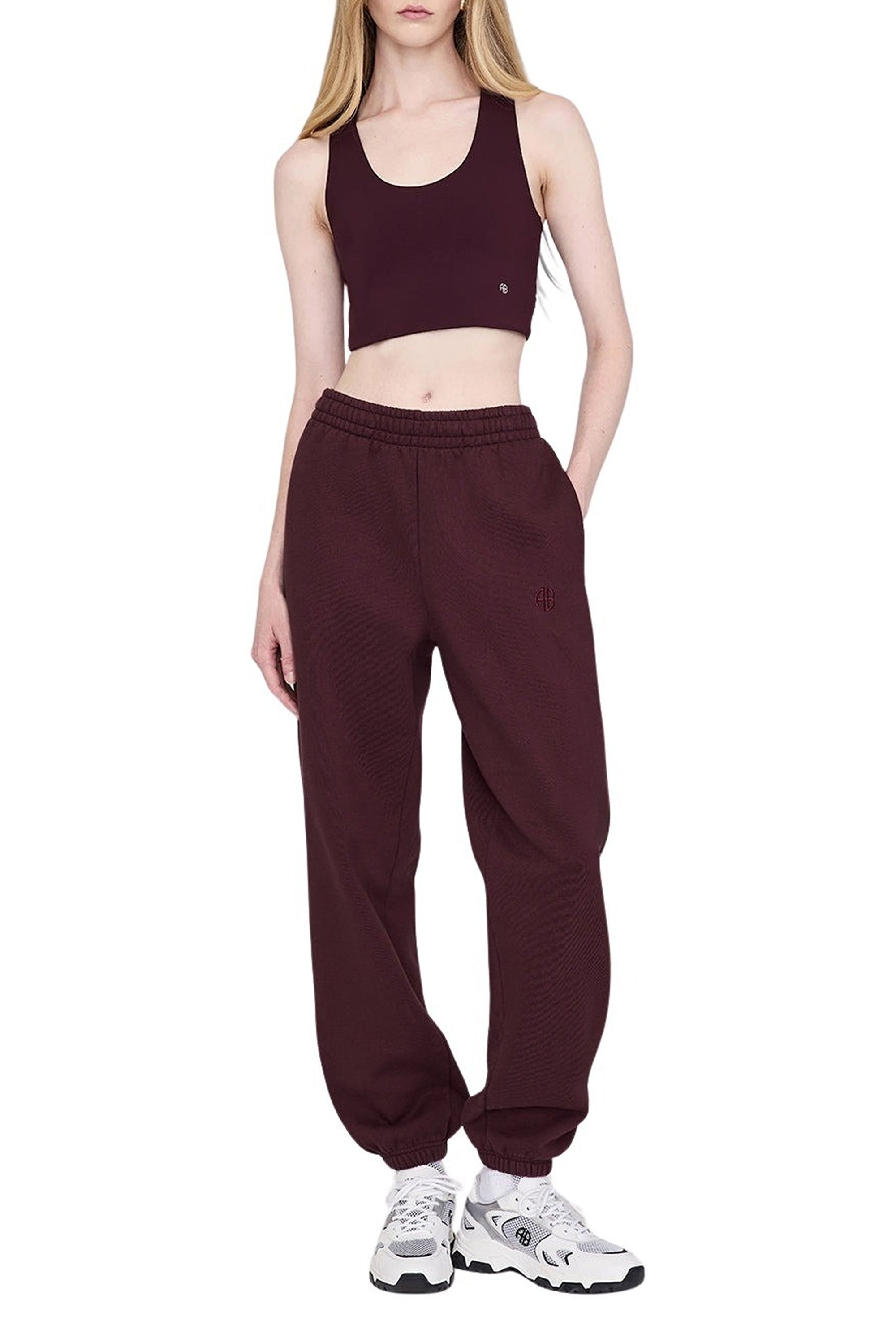 39qty NEW / KARTER JOGGER - DARK BURGUNDY