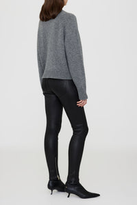 KENDRICK SWEATER UNIVERSITY PARIS - CHARCOAL