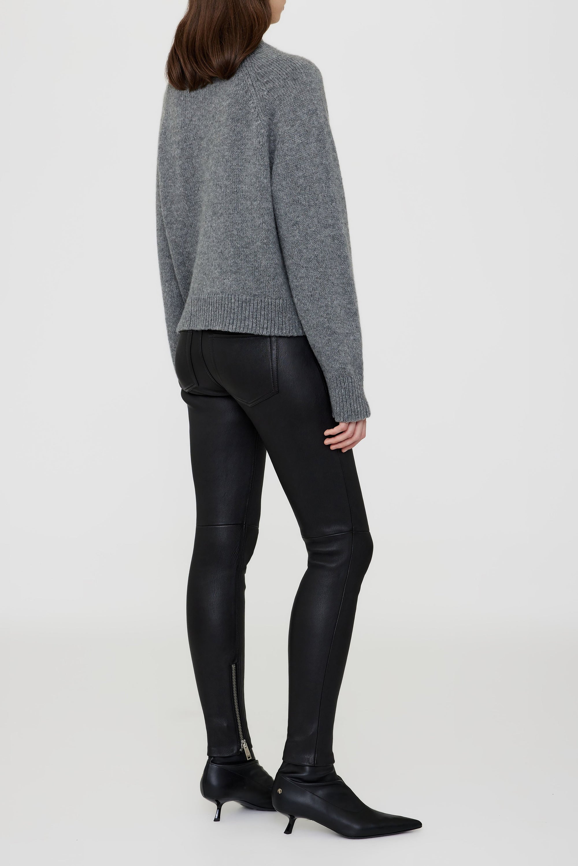 KENDRICK SWEATER UNIVERSITY PARIS - CHARCOAL