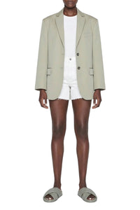 Kit high waist shorts - White