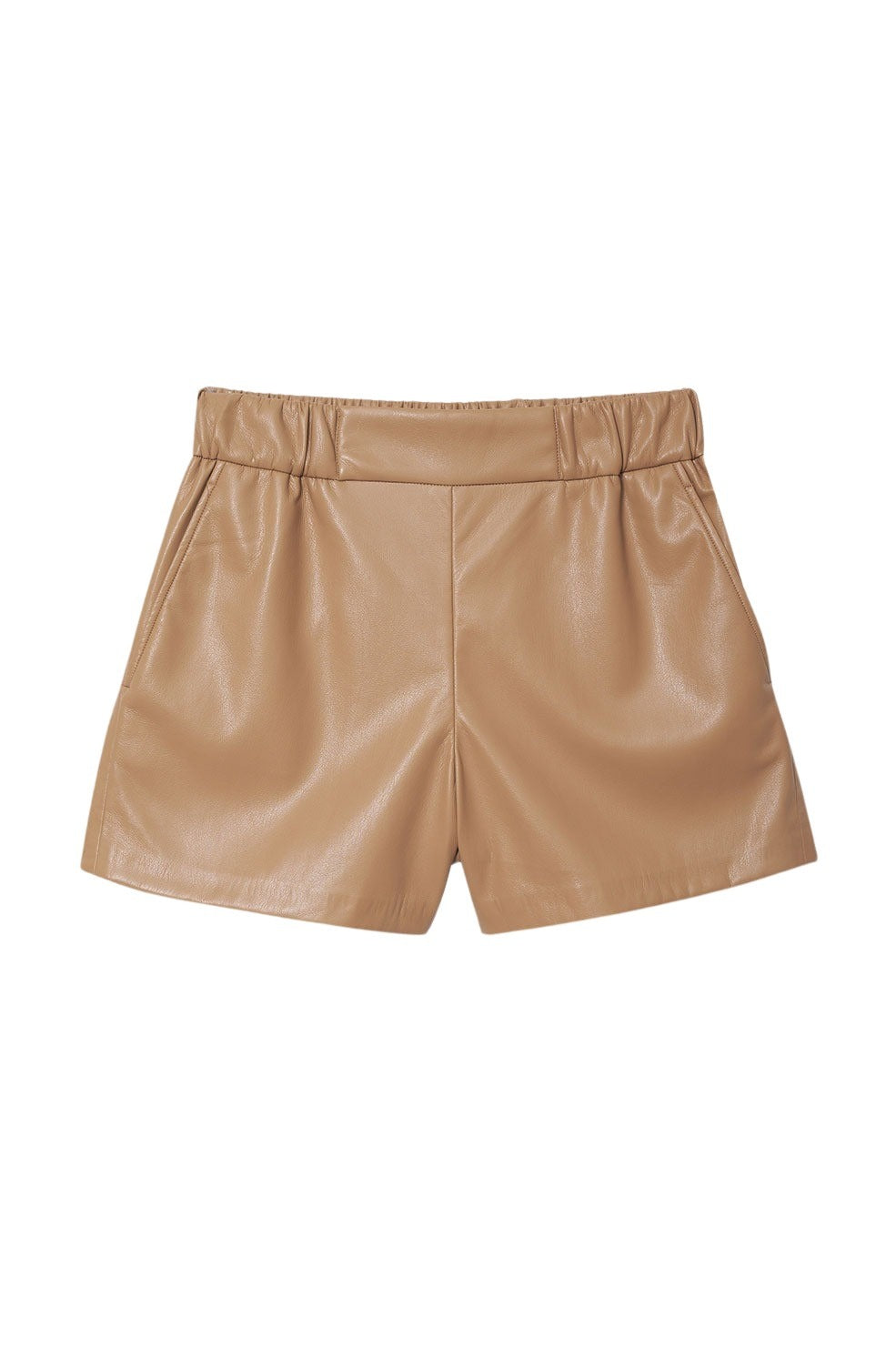 8qty NEW / KOA SHORT - BUTTERSCOTCH VEGAN LEATHER