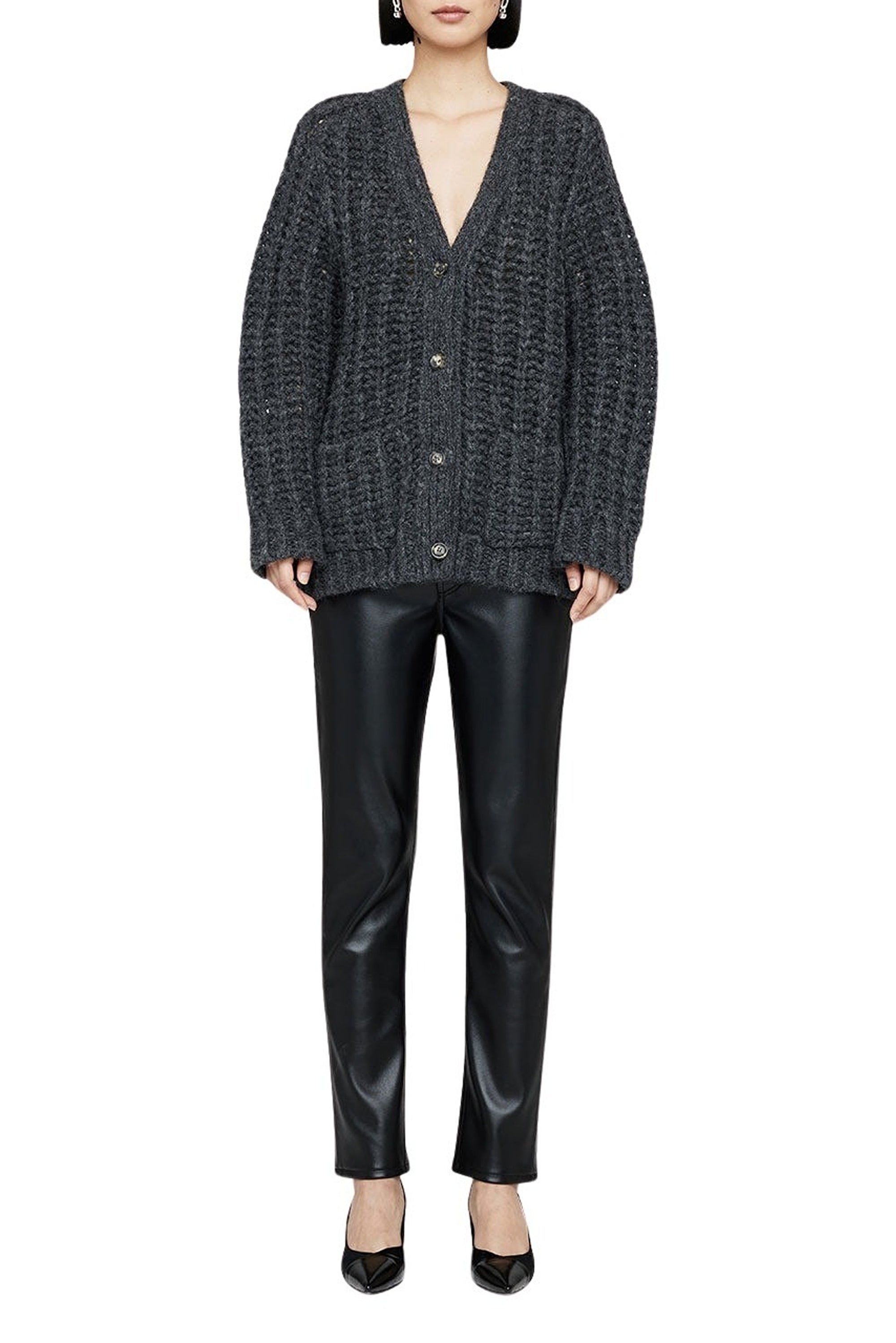 1qty NEW / KURT CARDIGAN - CHARCOAL