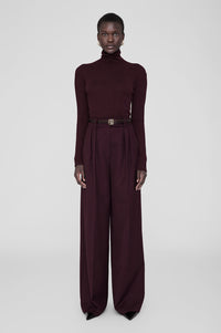 KYLE SWEATER - BORDEAUX