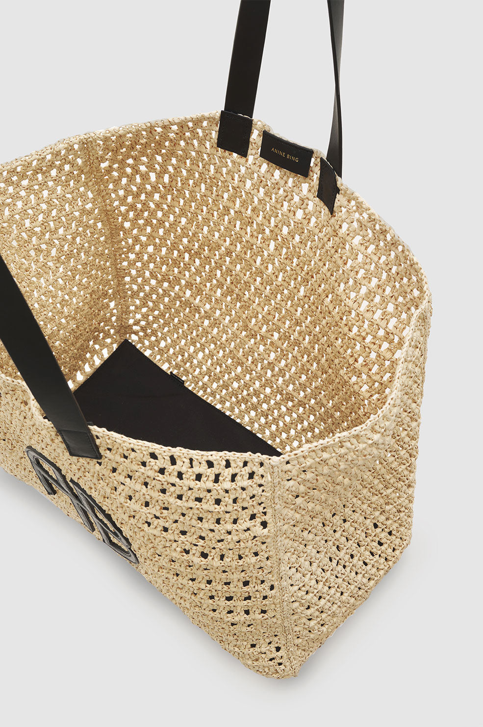 1qty NEW / LARGE RIO TOTE - NATURAL