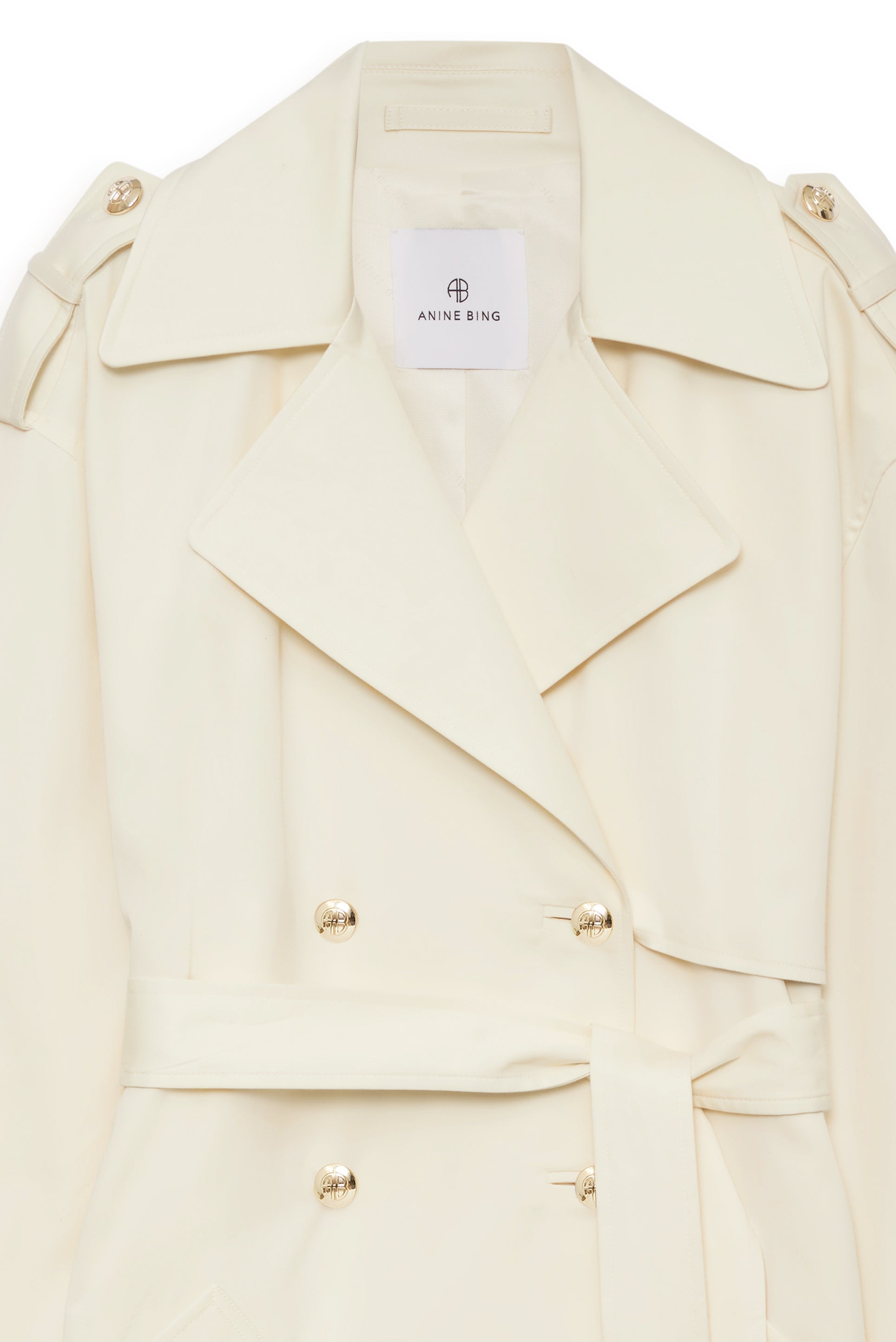 1qty RELIQUAT 195€ / LAYTON TRENCH - CREAM