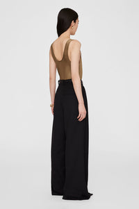 Top Lea en soie - Dark Green