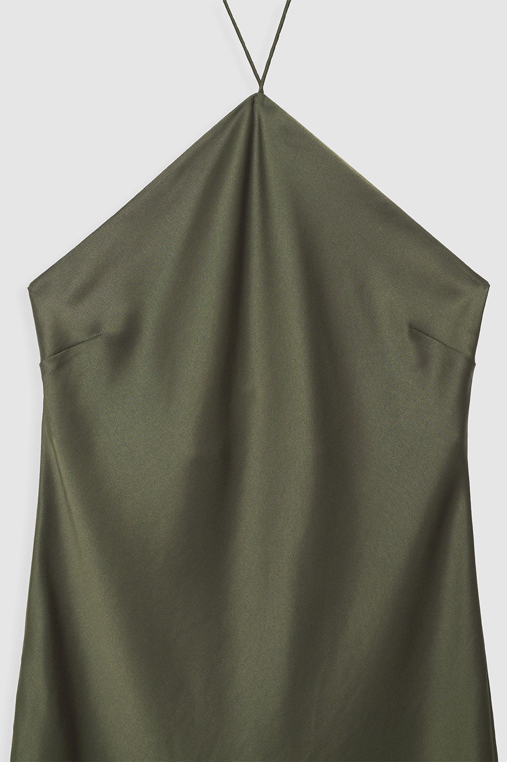 LEANNE MINI DRESS - ARMY GREEN