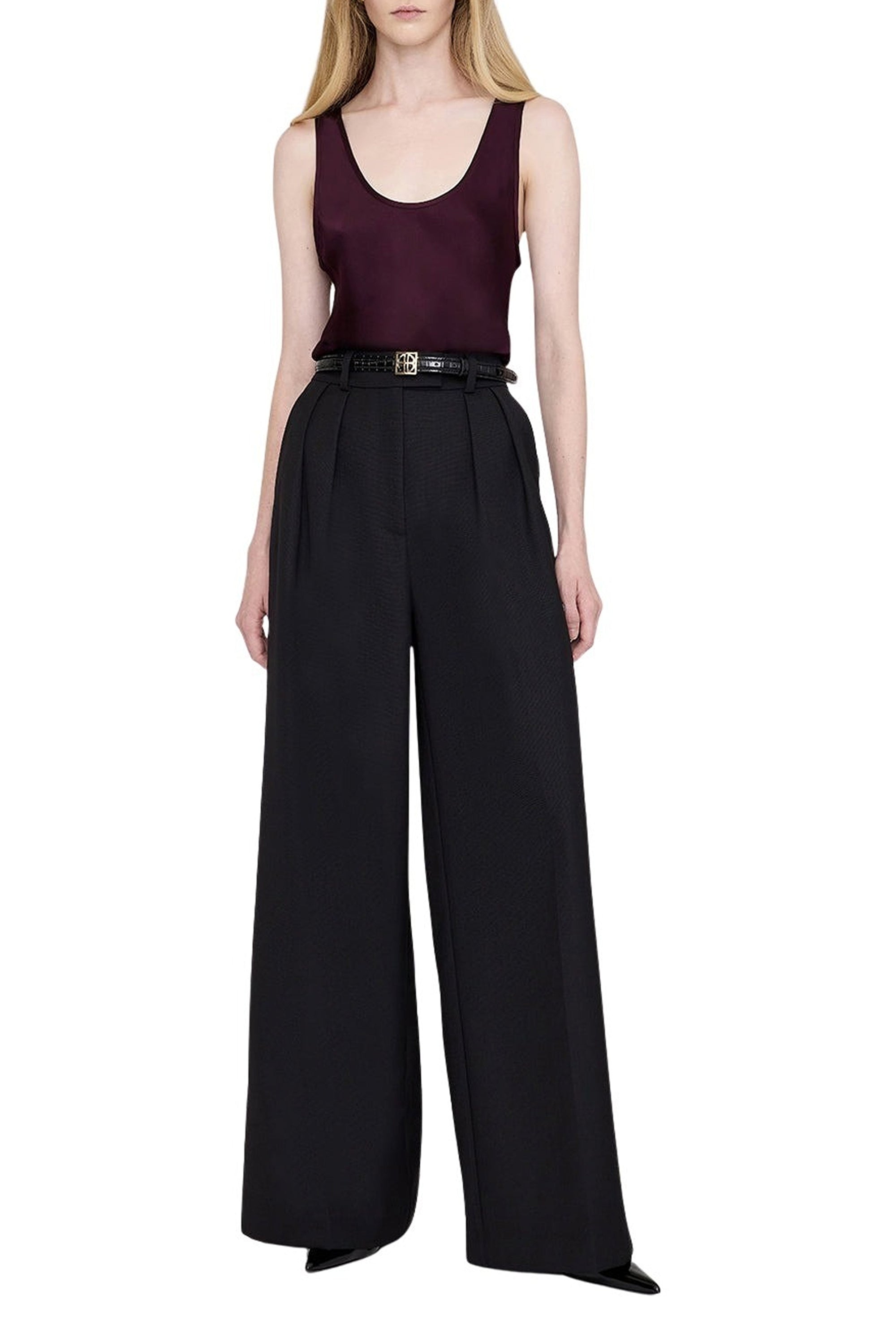 4qty NEW / LEA TOP - BORDEAUX