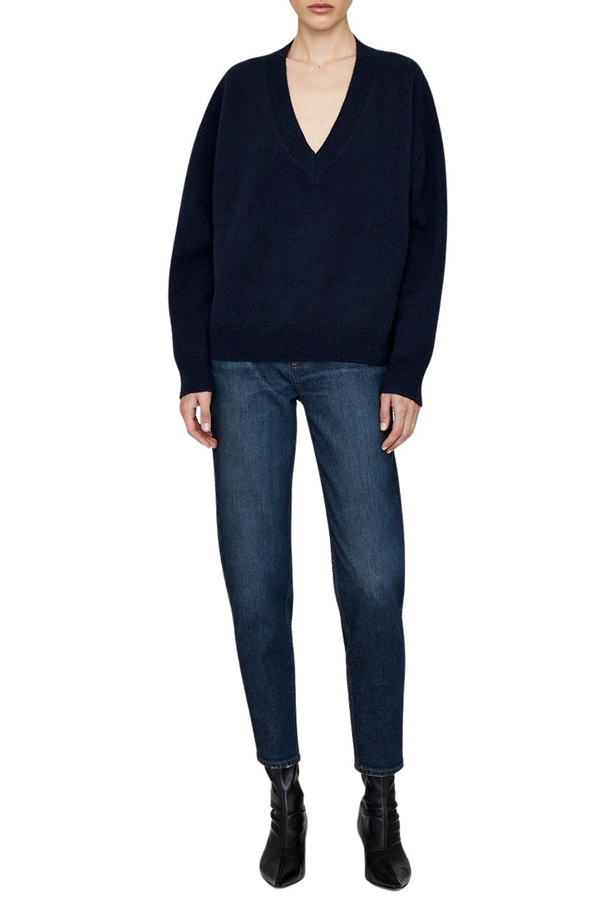 1qty NEW / LEE SWEATER - DEEP NAVY