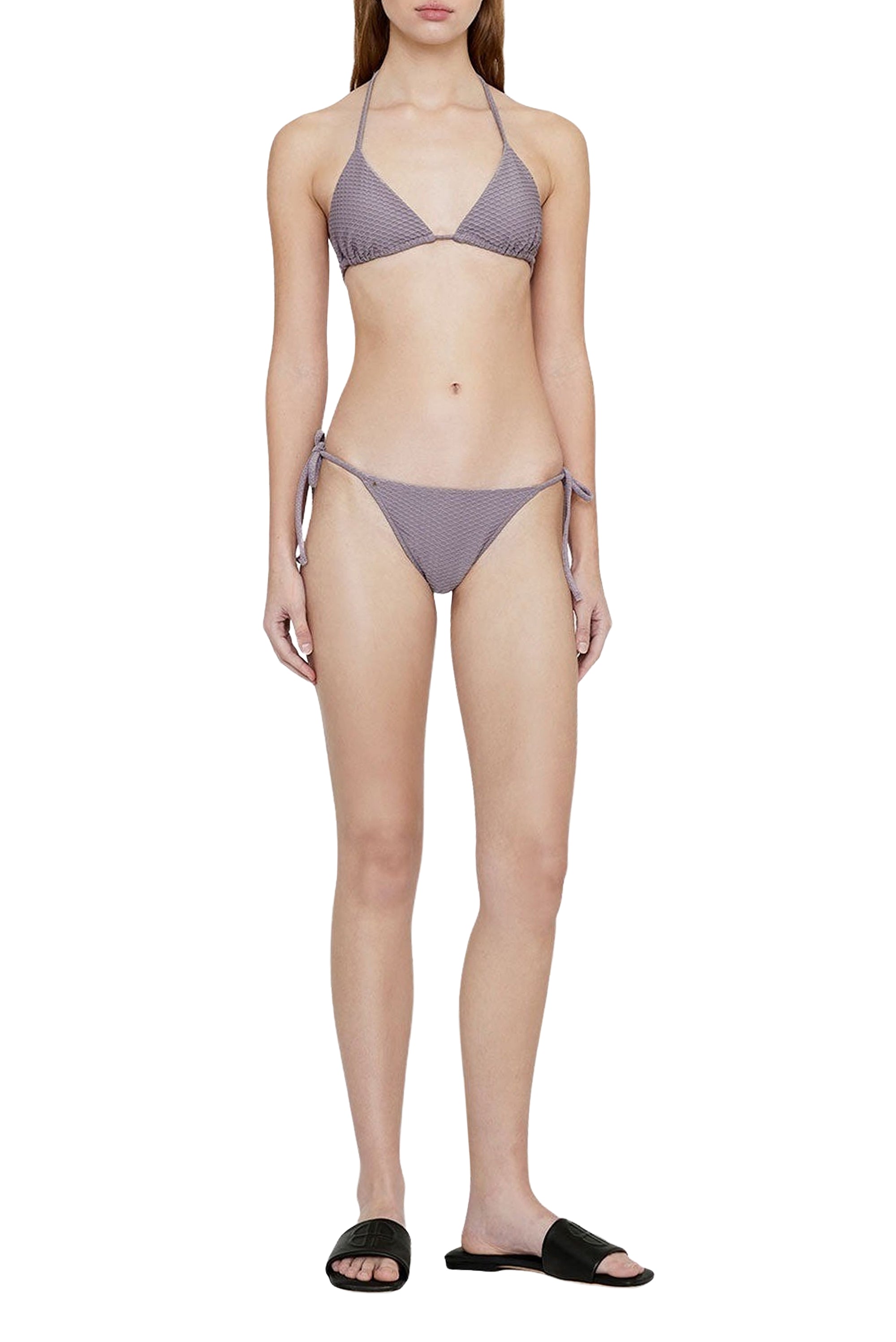 LENO BIKINI BOTTOM - VIOLET