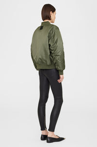 2qty NEW / LEON BOMBER - ARMY GREEN