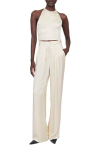 10qty NEW / LESLIE TOP - OYSTER