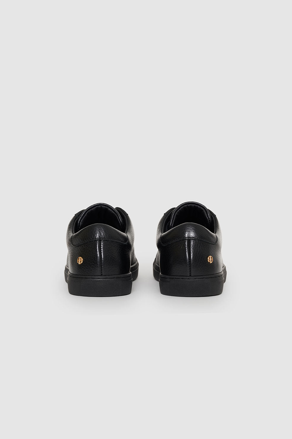Baskets Liane en cuir - Black