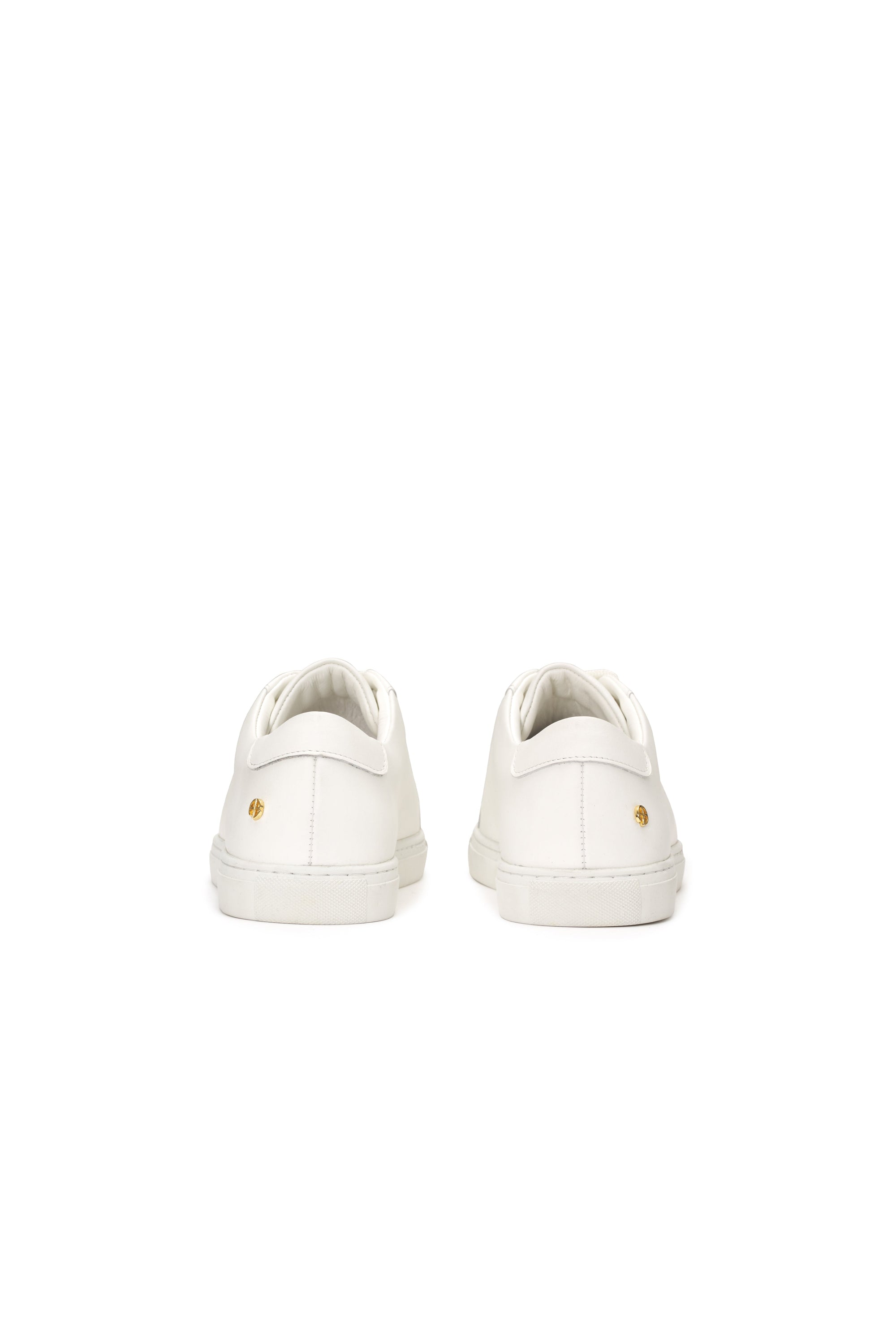 Baskets Liane en cuir - White