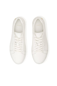 Baskets Liane en cuir - White