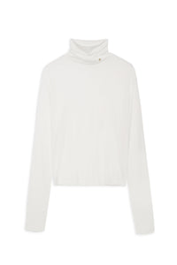 LIA TOP - OFF WHITE CASHMERE BLEND