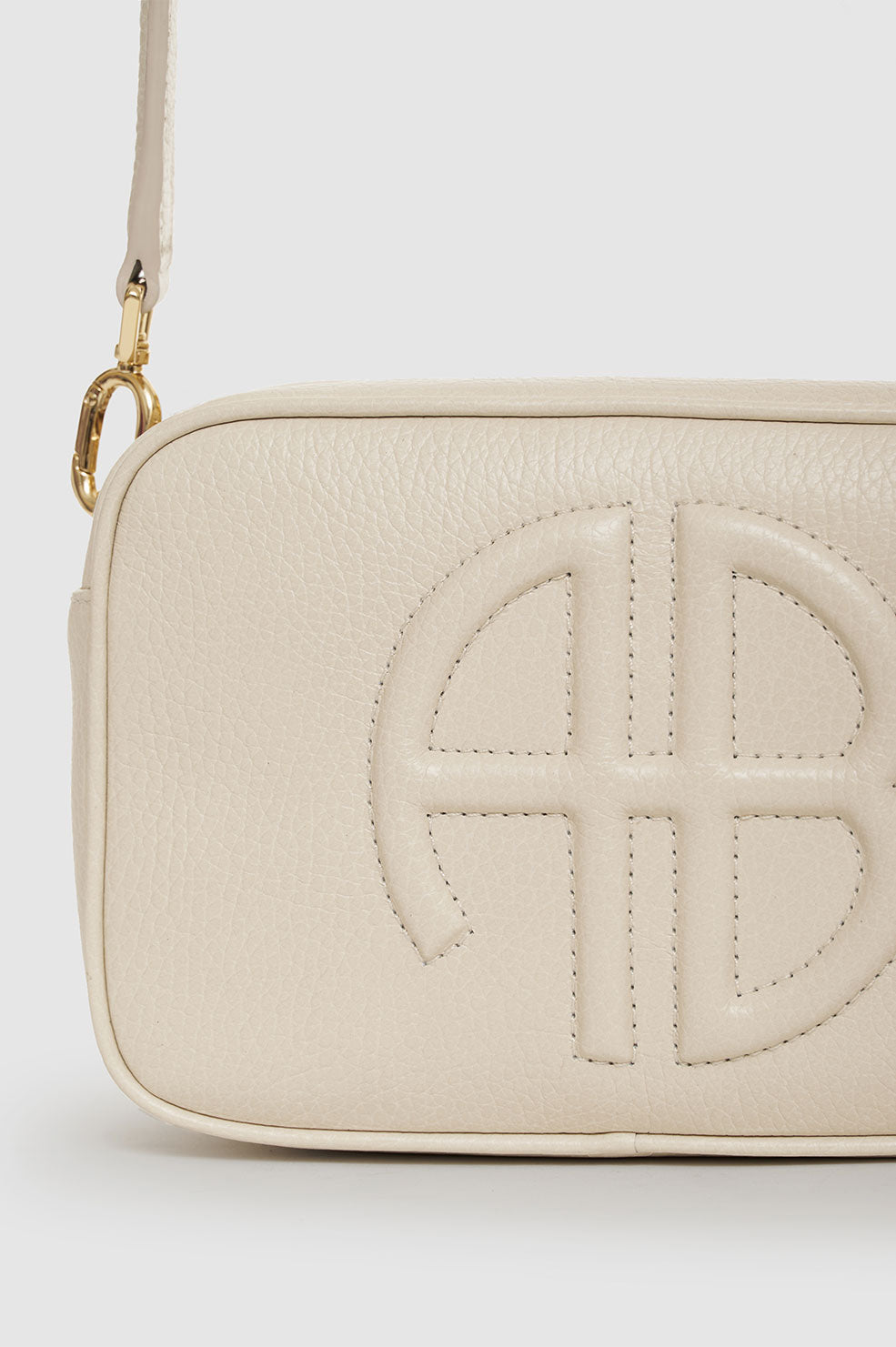2qty NEW / LILI BAG - SAND PEBBLED