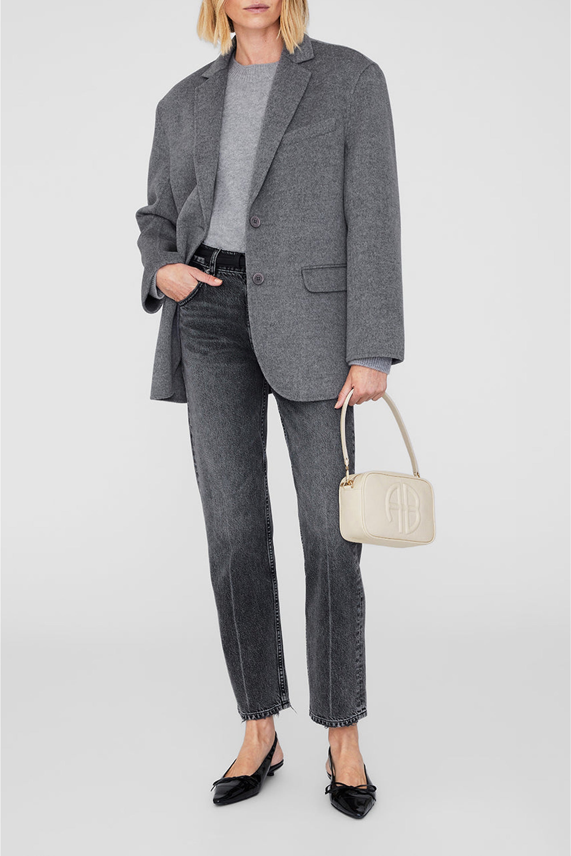 2qty NEW / LILI BAG - SAND PEBBLED