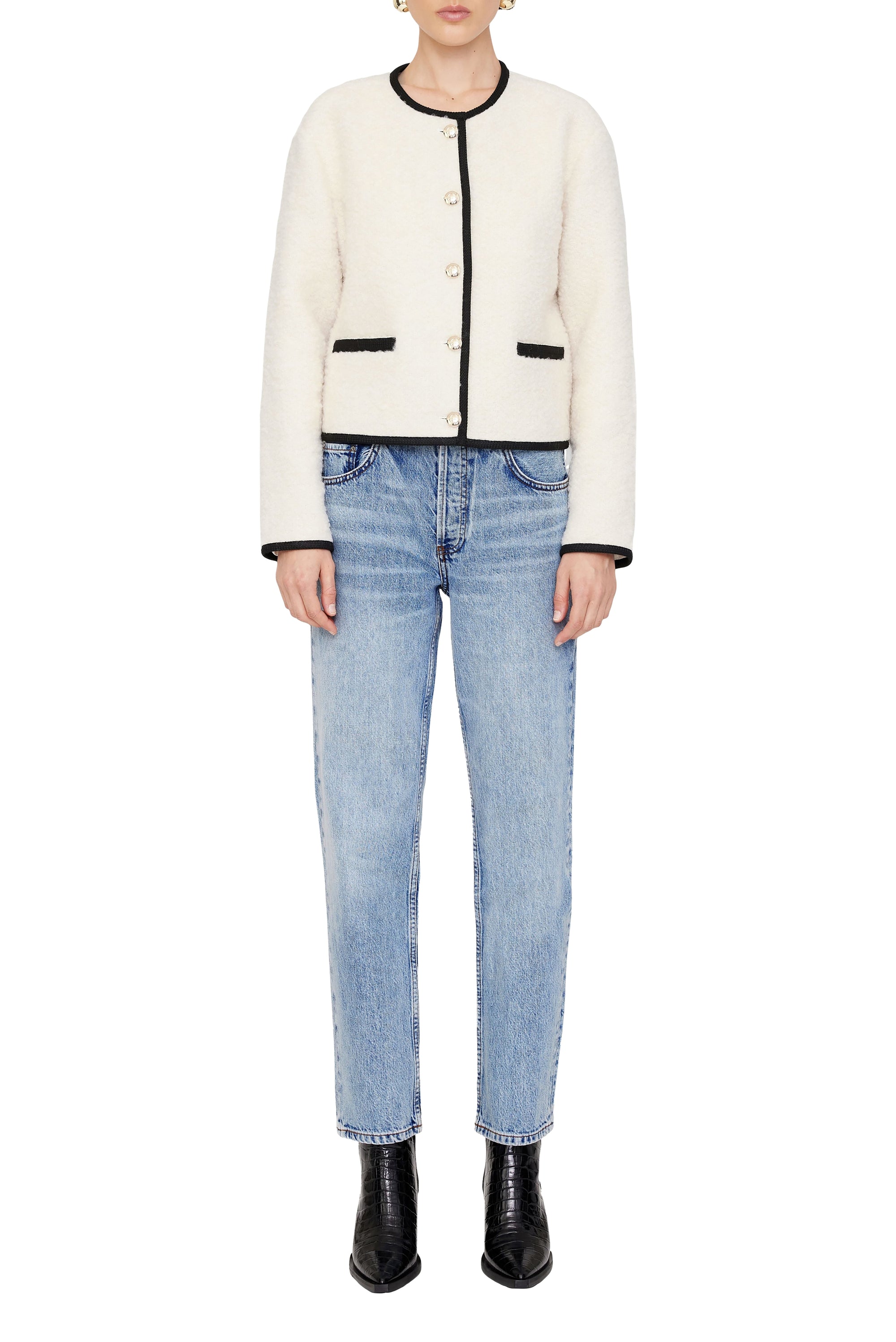 LOGAN JACKET - IVORY