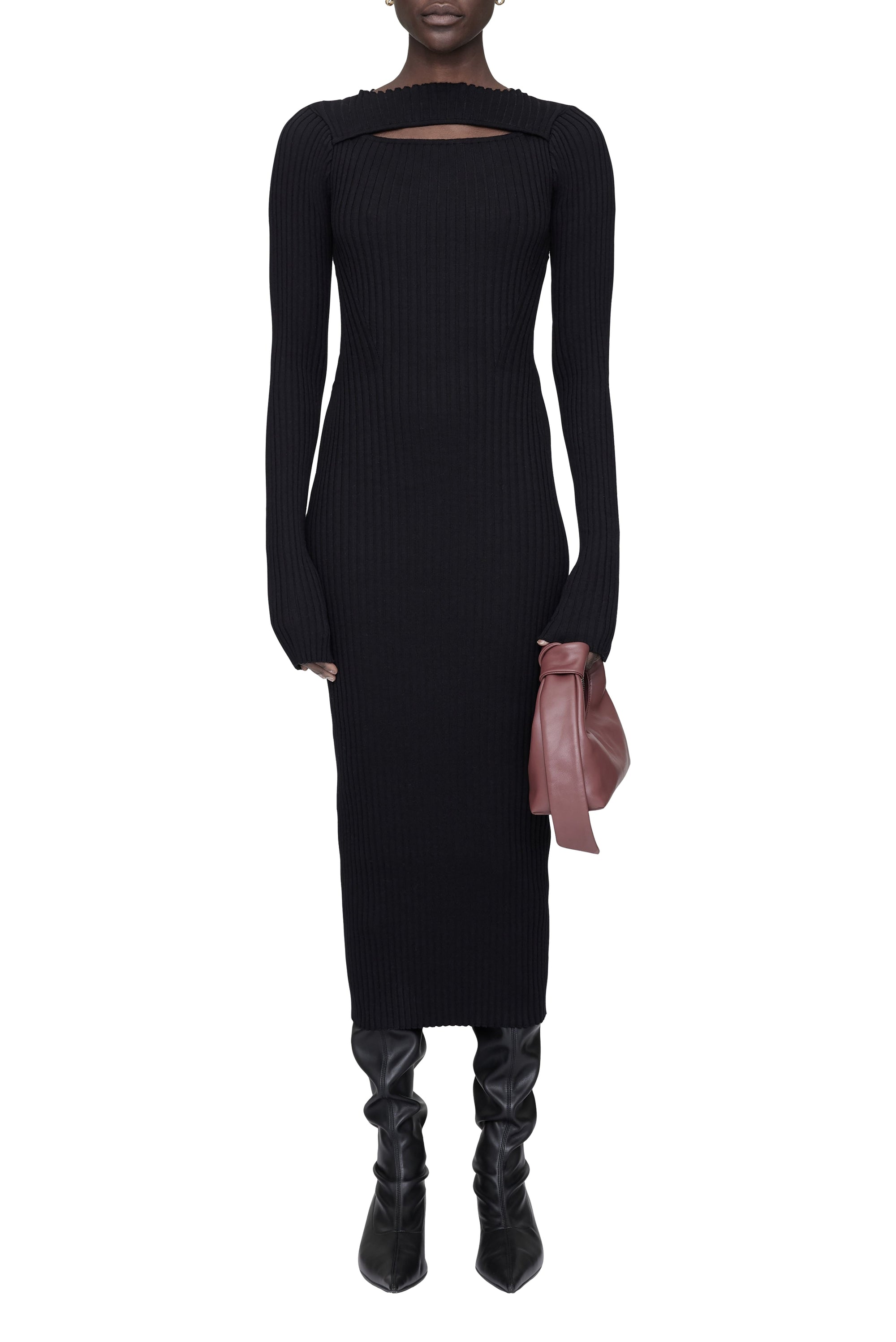 LORA DRESS - BLACK