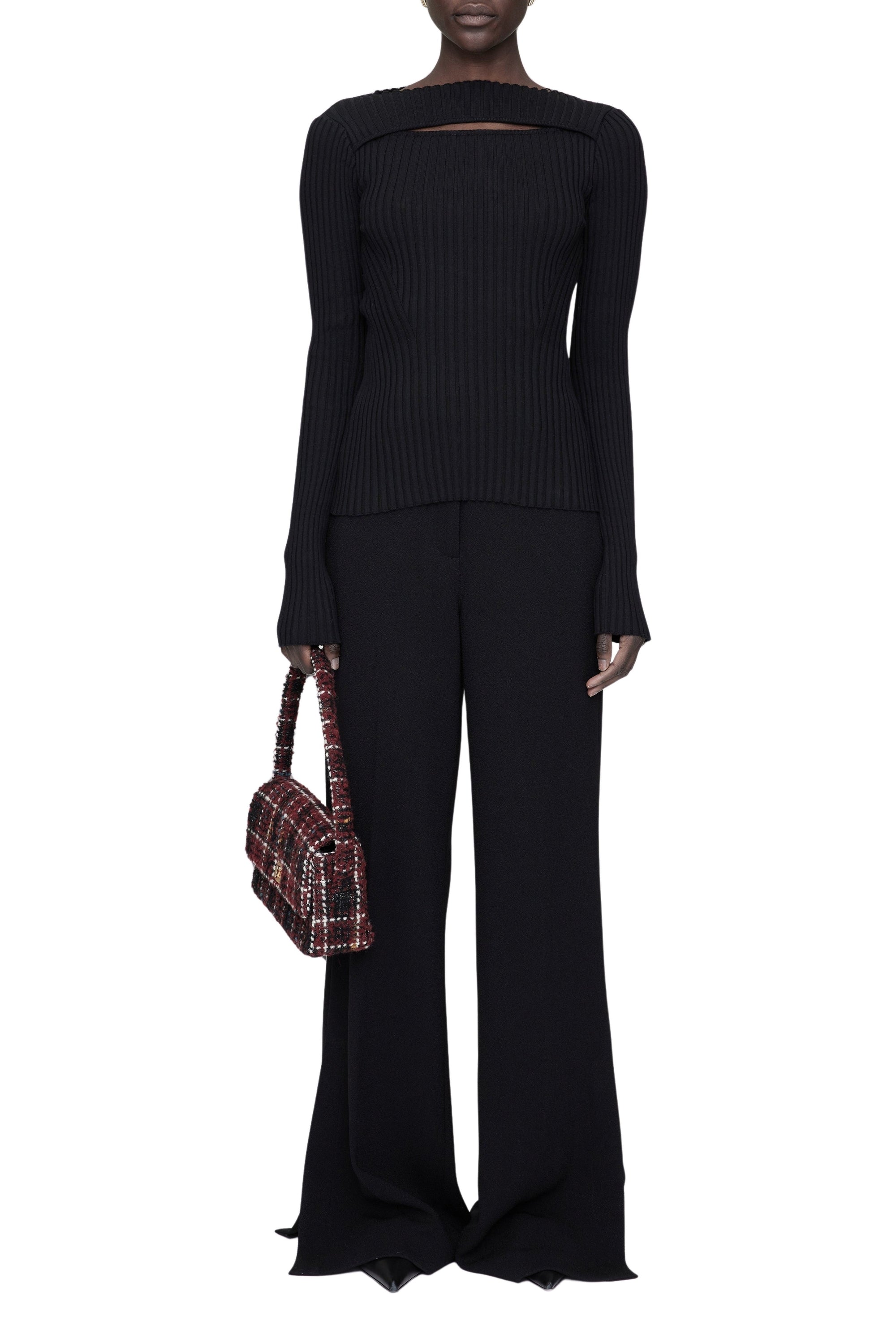 LORA SWEATER - BLACK
