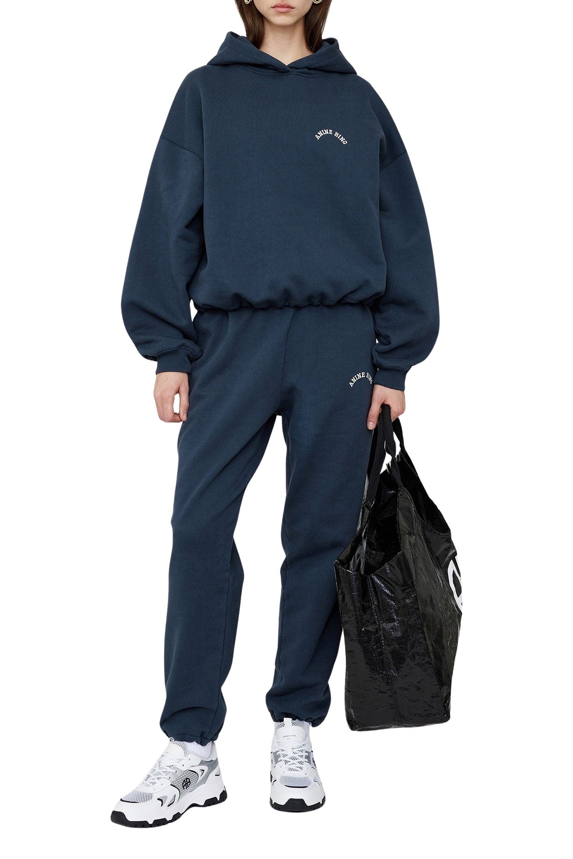 1qty NEW / LUCY HOODIE ANINE BING - NAVY