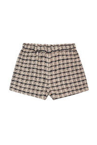 LYLE SHORT - APRICOT TWEED