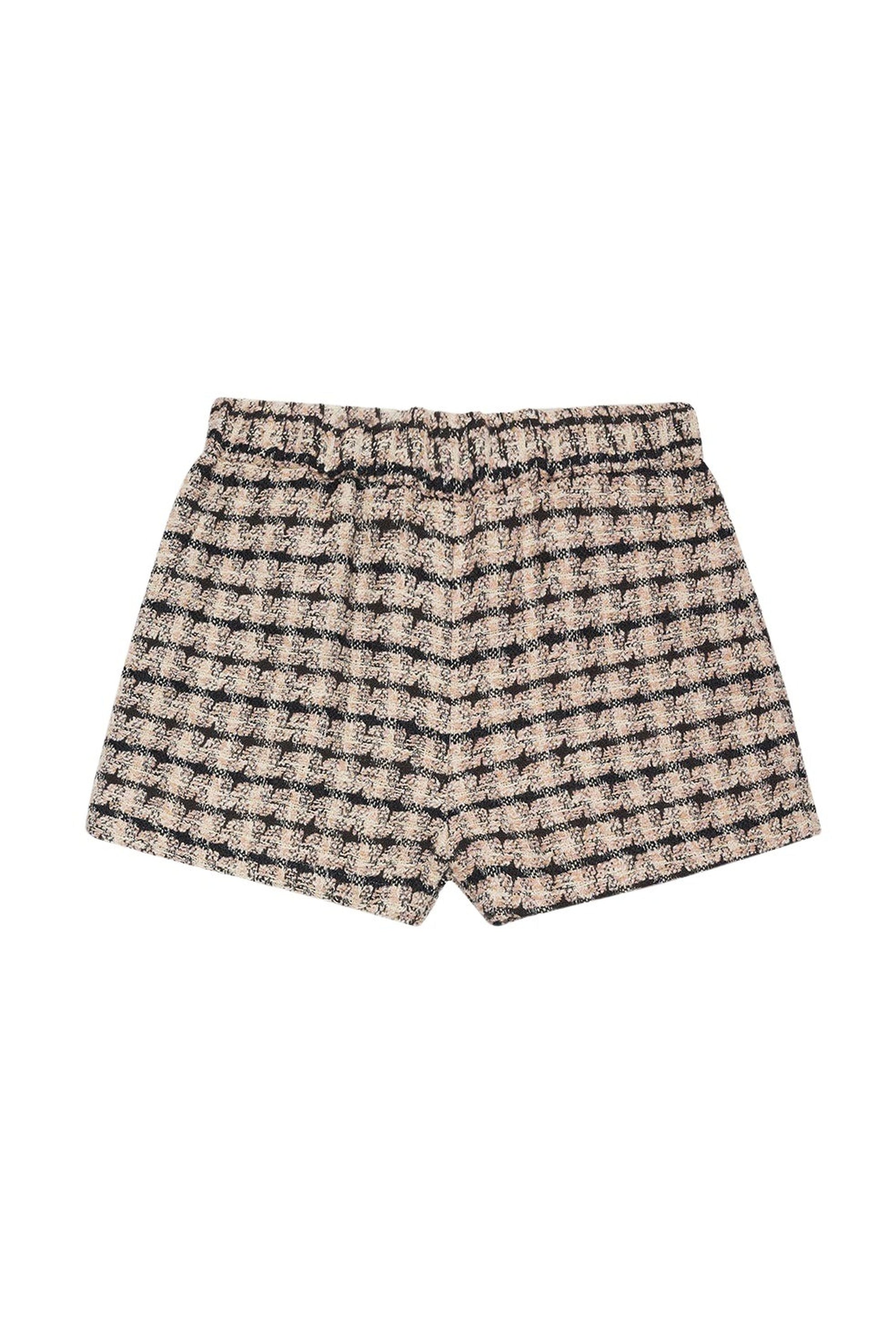 LYLE SHORT - APRICOT TWEED