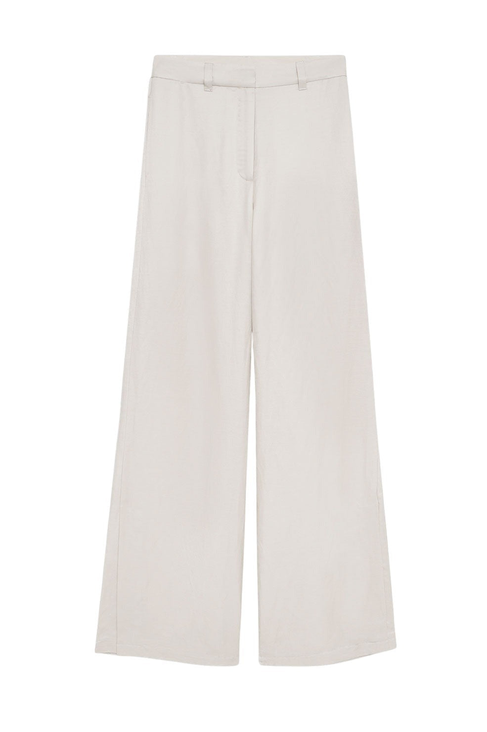 LYRA TROUSER - DOVE LINEN BLEND