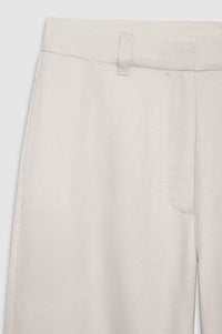 LYRA TROUSER - DOVE LINEN BLEND