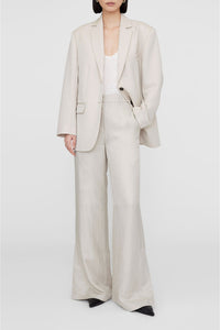 12qty NEW / LYRA TROUSER - DOVE LINEN BLEND