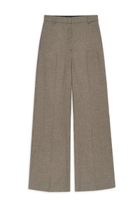 LYRA TROUSER - MINI HOUNDSTOOTH