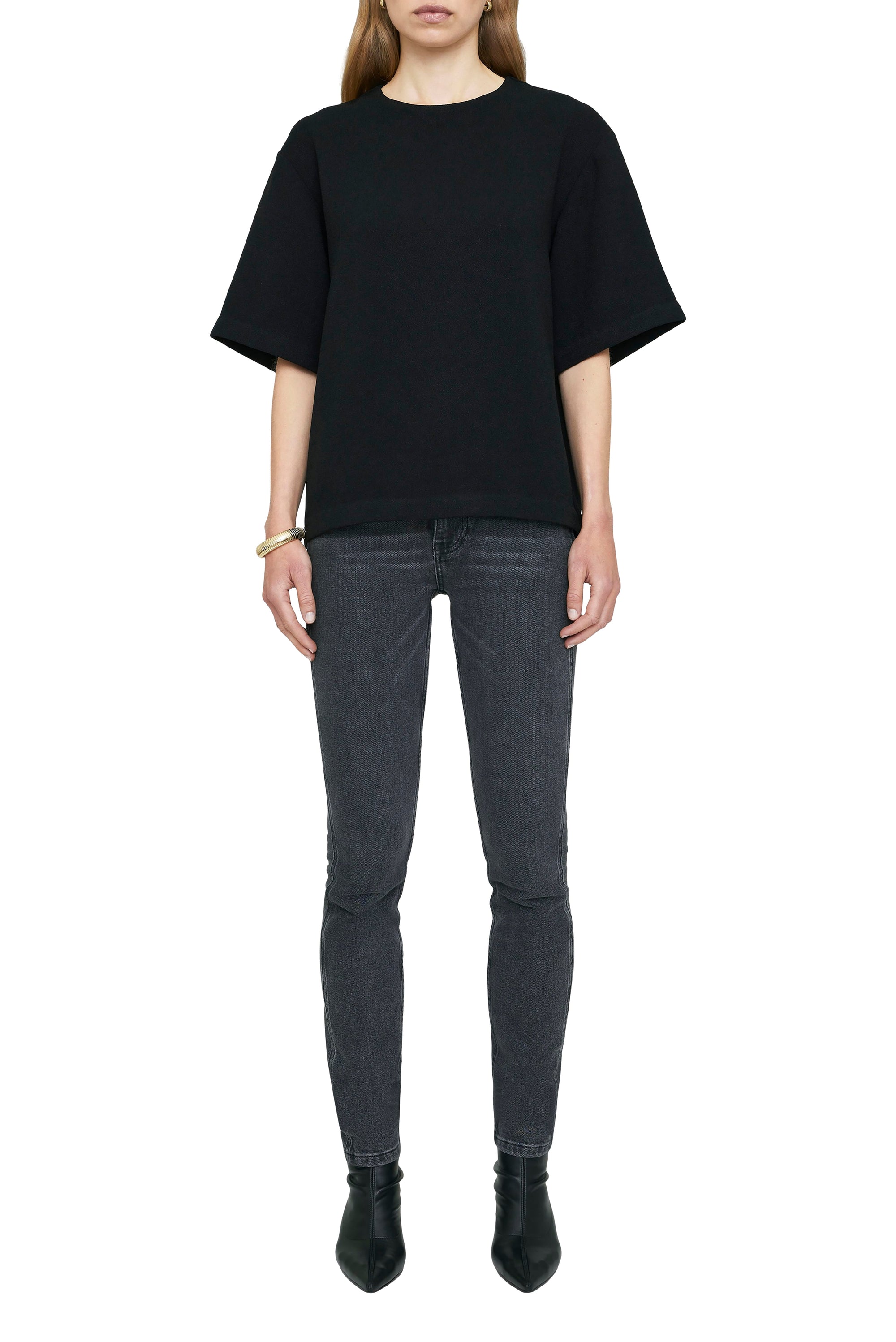 6qty RELIQUAT 95€ / MADDIE TOP - BLACK