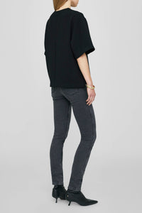 6qty RELIQUAT 95€ / MADDIE TOP - BLACK