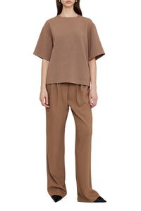 MADDIE TOP - CAMEL