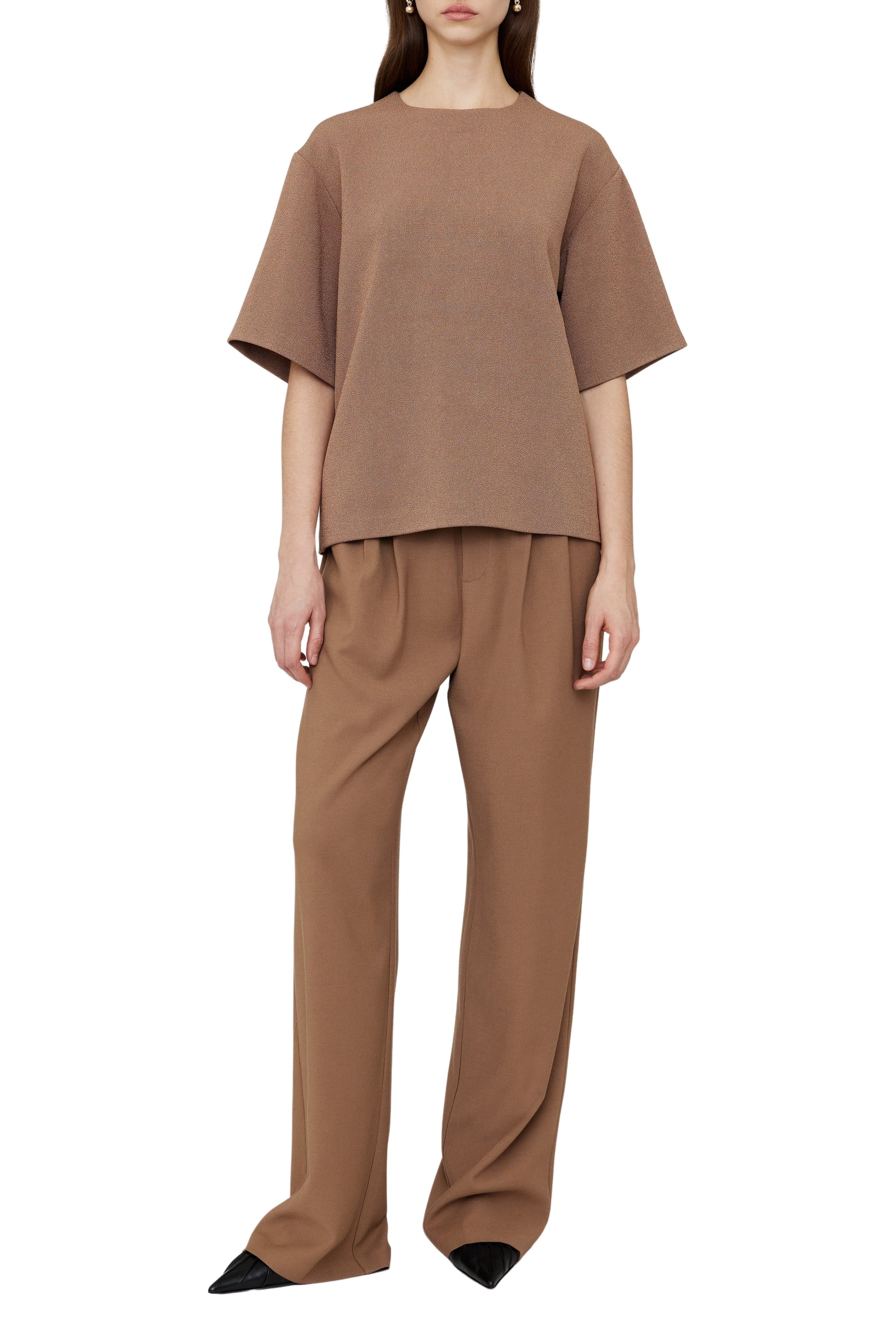 25qty NEW / MADDIE TOP - CAMEL