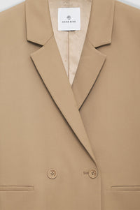 4qty NEW / MADELEINE BLAZER - DEEP SAND