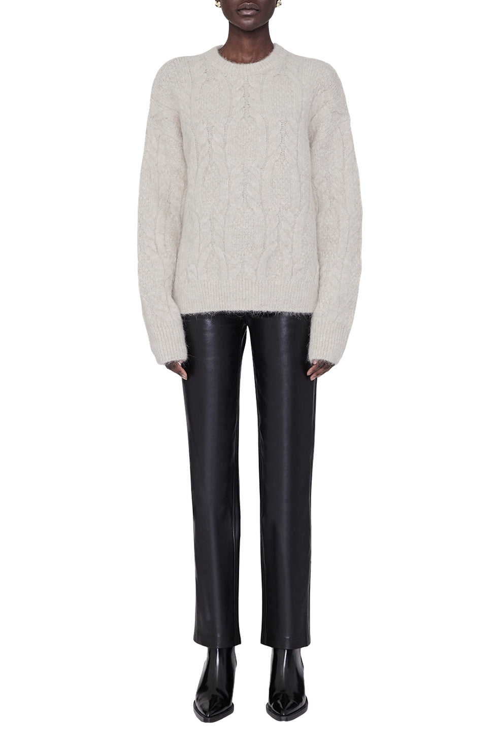 Pull Marisol en laine - Beige