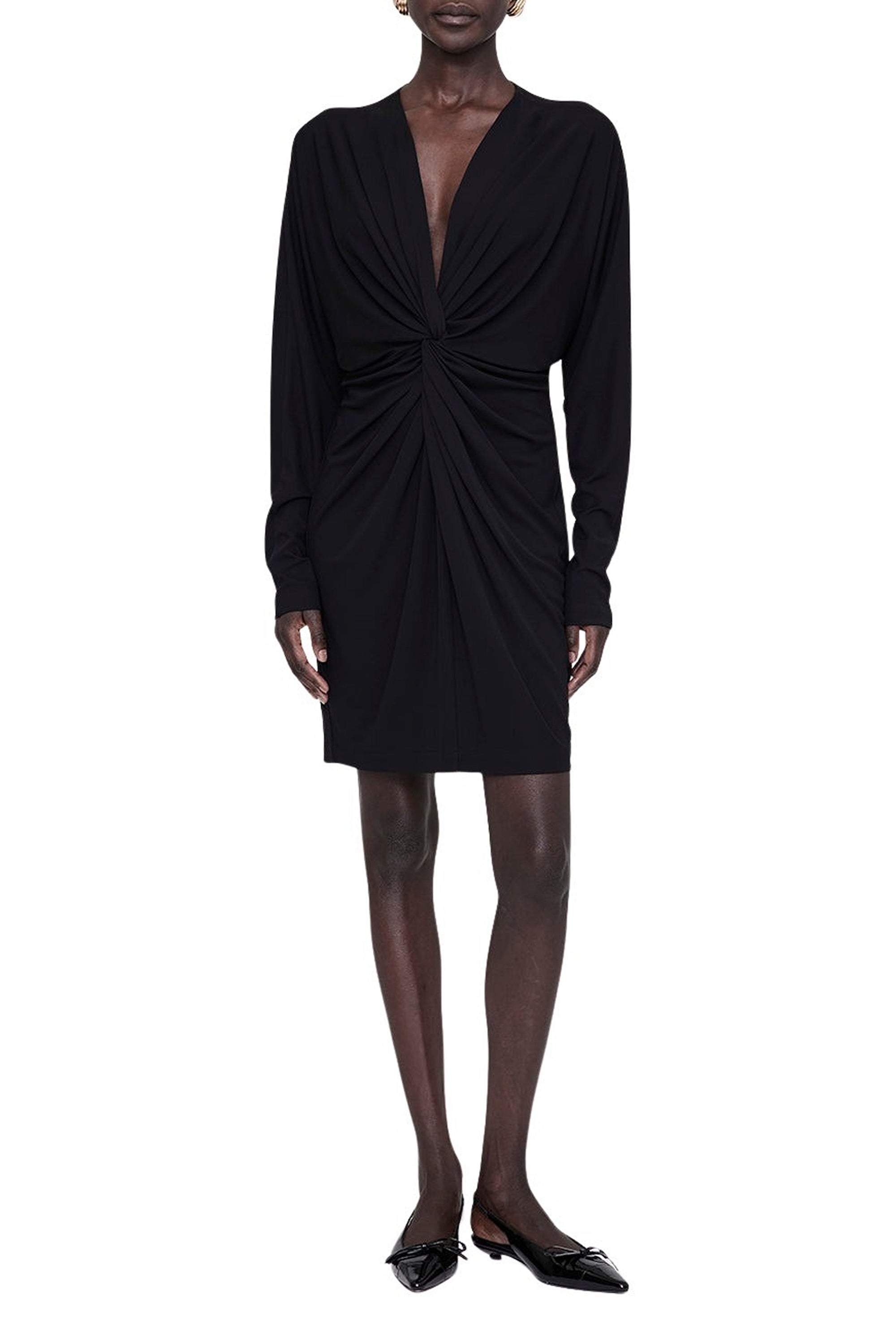 34qty NEW / MATHILDE MINI DRESS - BLACK