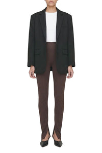 Max legging trousers - Dark Brown