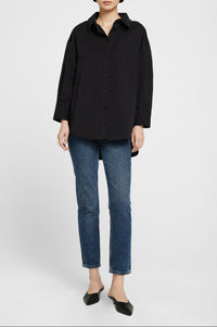 Mules à talons Rooney en cuir - Black
