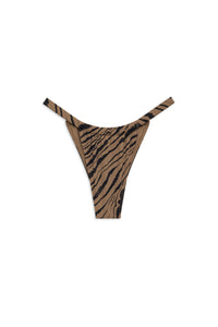 MILANI BIKINI BOTTOM - TIGER SHELL PRINT