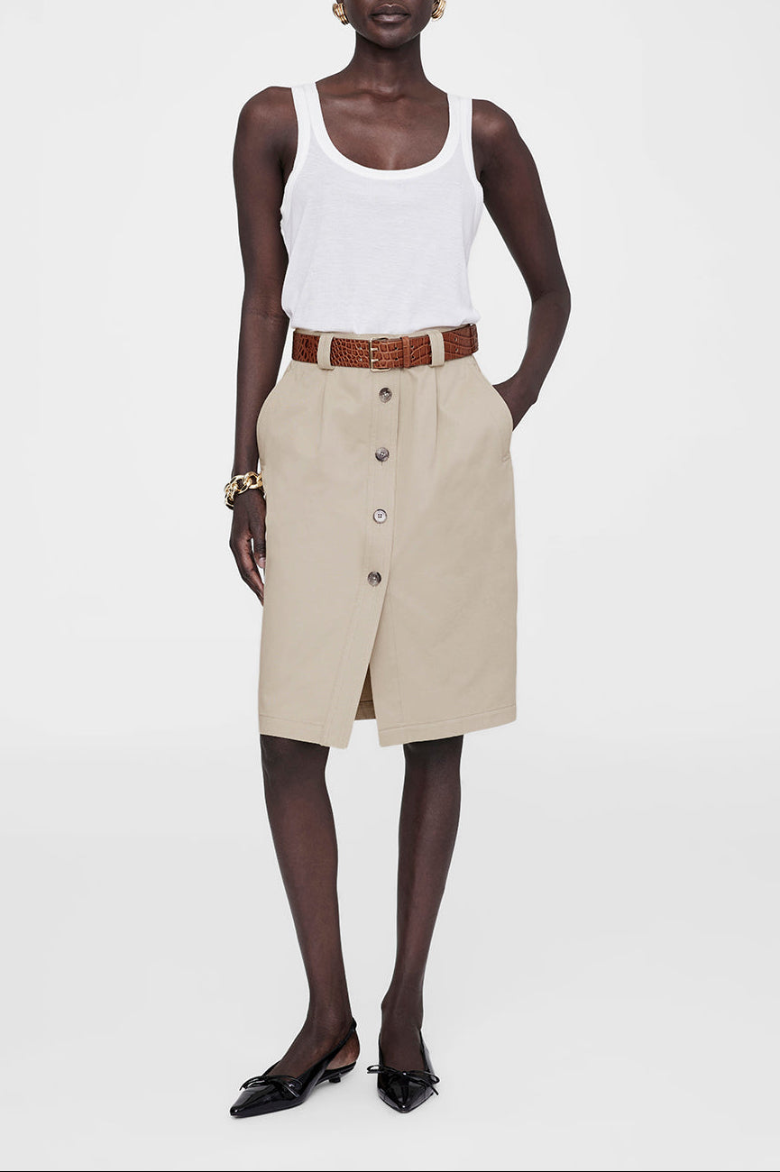 Ceinture Mila en cuir - Brown