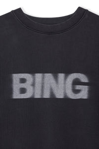 3qty RELIQUAT 80€ / MILES SWEATSHIRT BLUR - BLACK