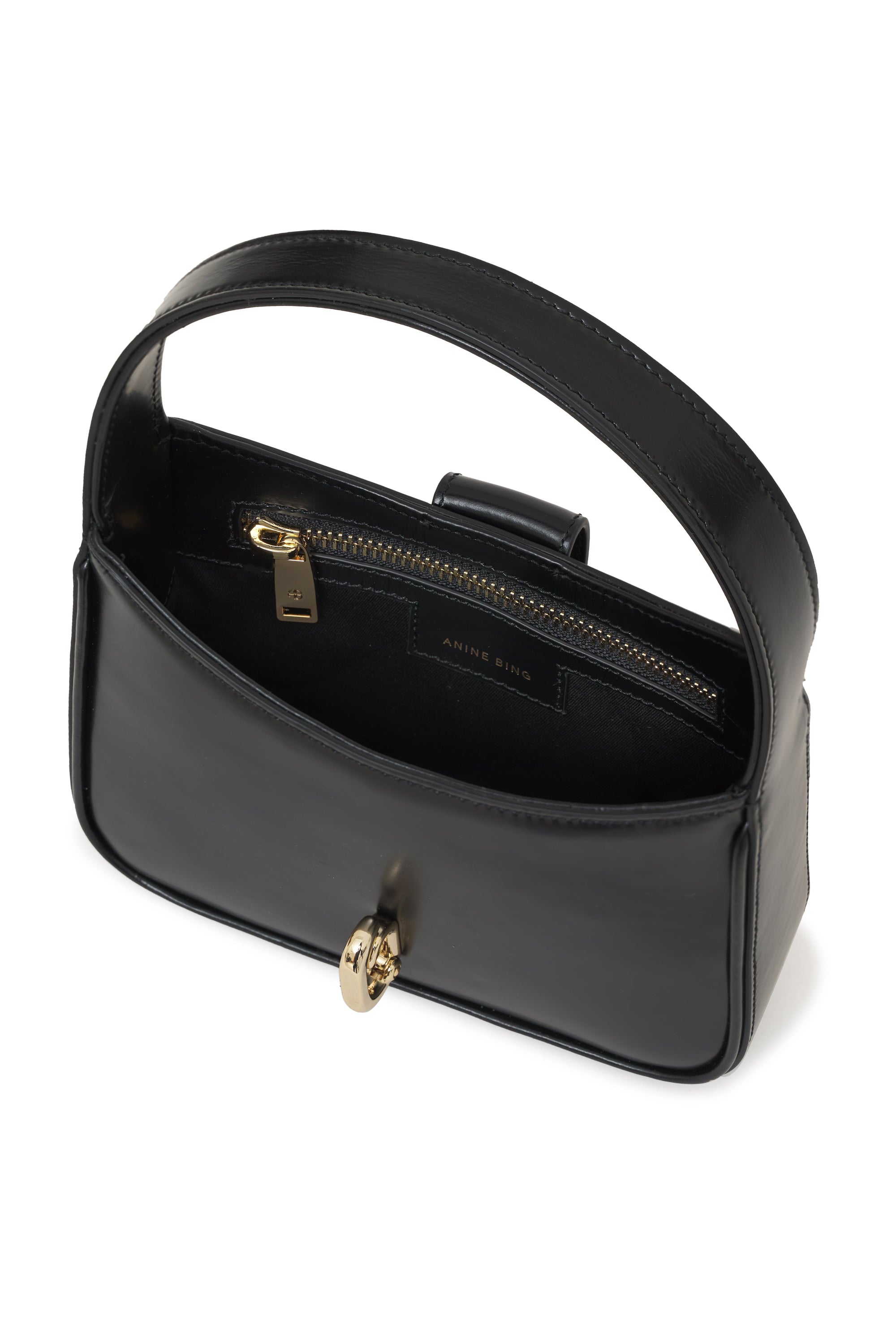 Sac à main Cleo en cuir - Black